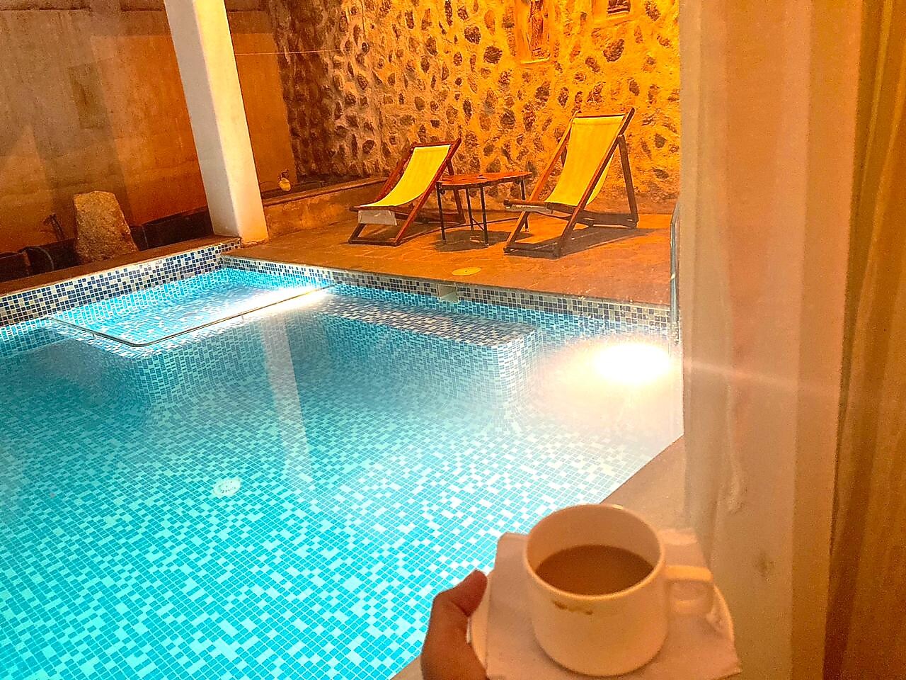 Visual Reference: Conch Luxury Private Pool Suites 𝗕𝗢𝗢𝗞 Auroville Resort 𝘄𝗶𝘁𝗵 𝗙𝗥𝗘𝗘