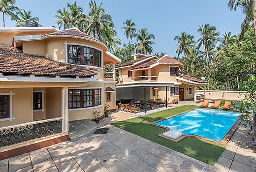 Villa Calangute Phase 3 & 4 - Private 6BHK Villa with Pool, Foosball and Caroom