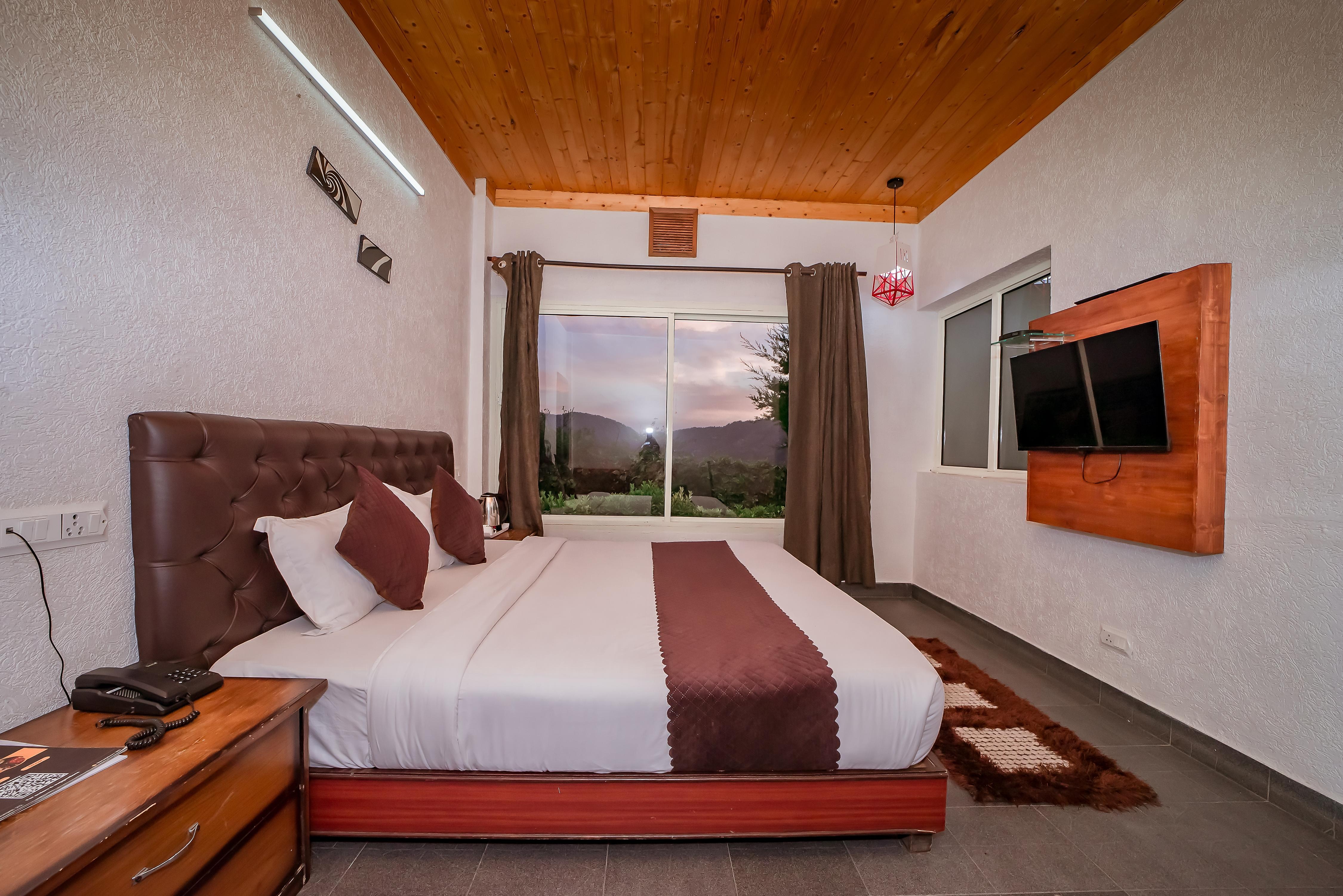 Nature Nest Eco Resort - Beautiful Sunset & Valley View , Chail ,Shimla - Tap to explore photos