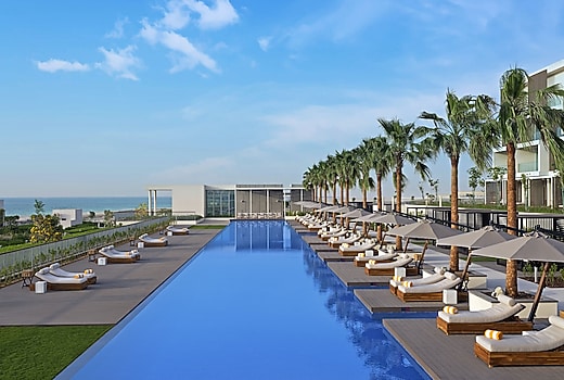 View Oberoi Ajman 3 Bedroom Villa Background