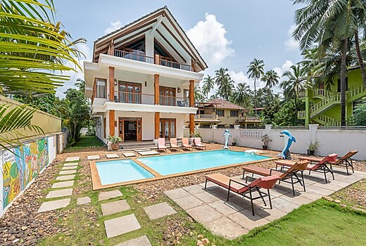 Villa Calangute  Phase 11 - Opulent Bali Style Villa in Goa with Swimming Pool