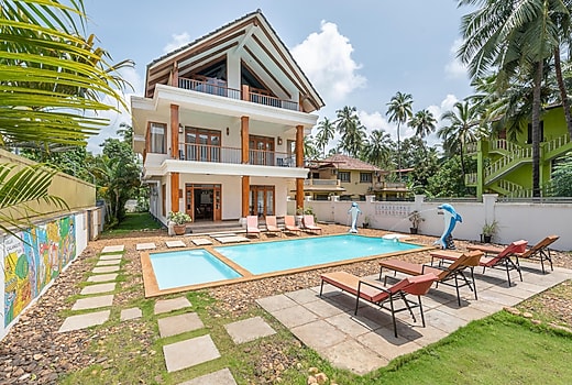 Villa Calangute  Phase 11 - Opulent Bali Style Villa in Goa with Swimming Pool