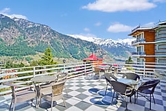 Nirvana Hills Balcony with Mountain View , Manali