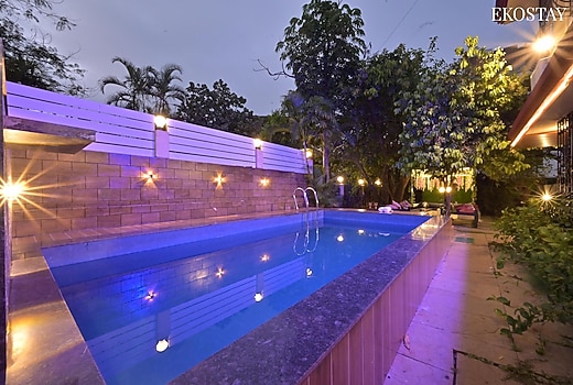 EKOSTAY  - Hill View 2 BHK Pool Villa