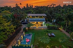 EKOSTAY  - Panorama 2 BHK Pool Villa, Alibaug
