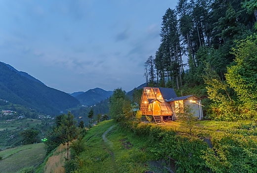 Hillside  A frame Cottage  Jibhi