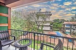 Exquisite Pool View 2 BHK Apartment Vagator, Goa