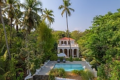 Hireavilla | Loto Bianco - 4BHK with Private Pool and Full Feild View, Goa