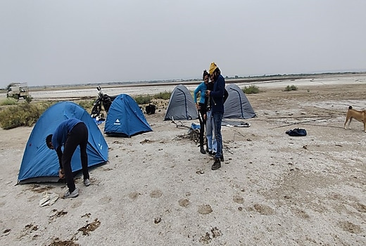 Dholavira campsite