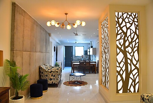 3BHK Floor Luxury Modern Bungalow