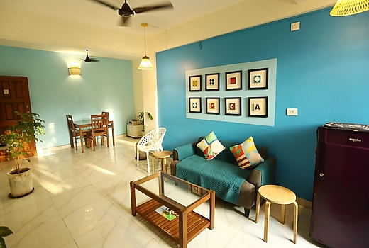 2 BHK with pool and caretaker in Calangute
