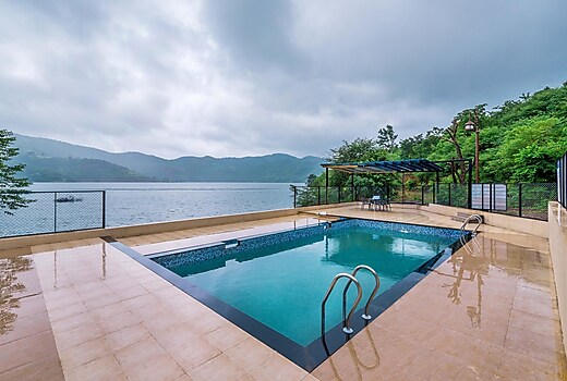SaffronStays | Riverdale 4 BHK Pool Villa
