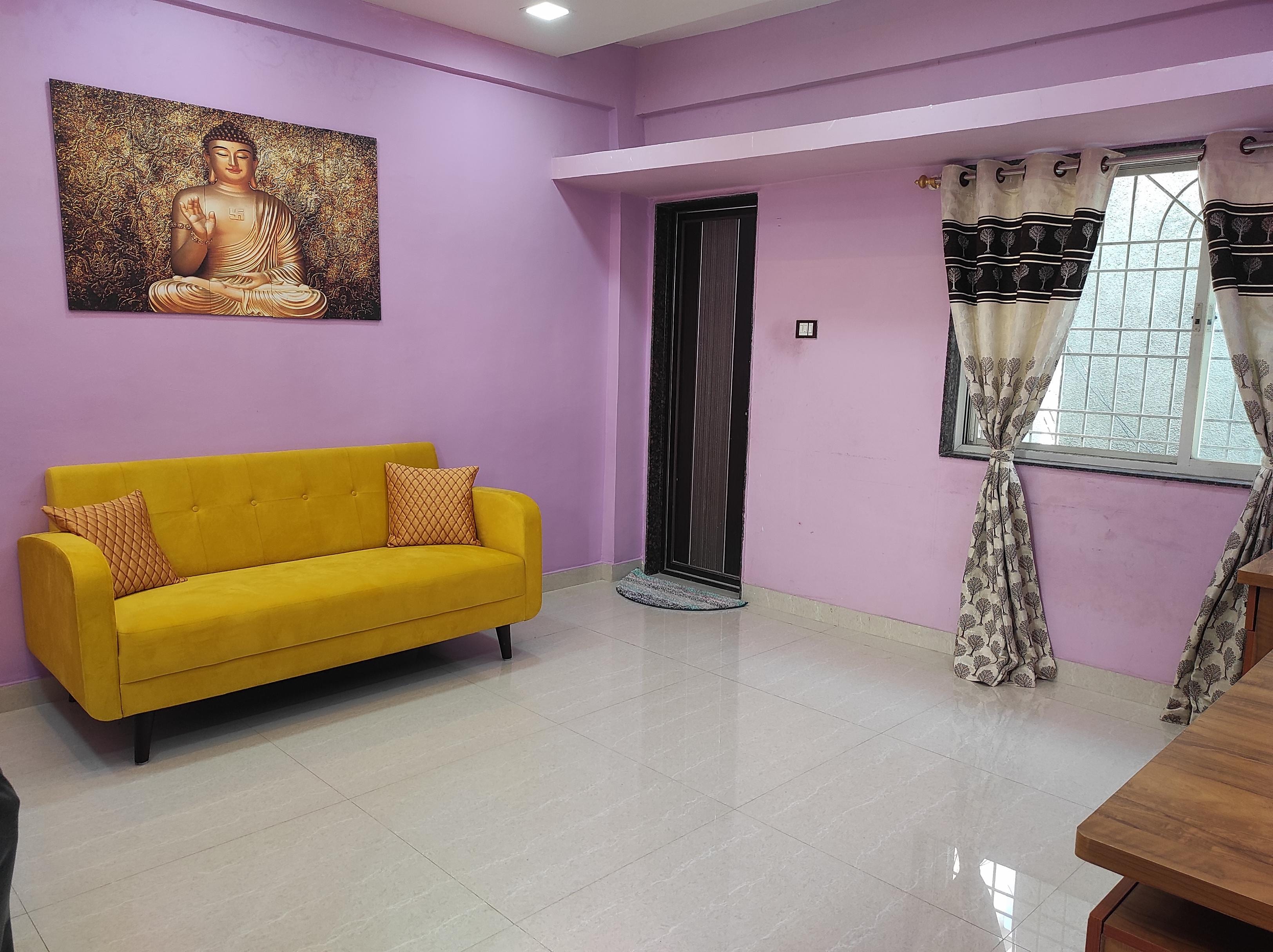 1BHK Service Apartment Hill View 301 - Tap to explore photos