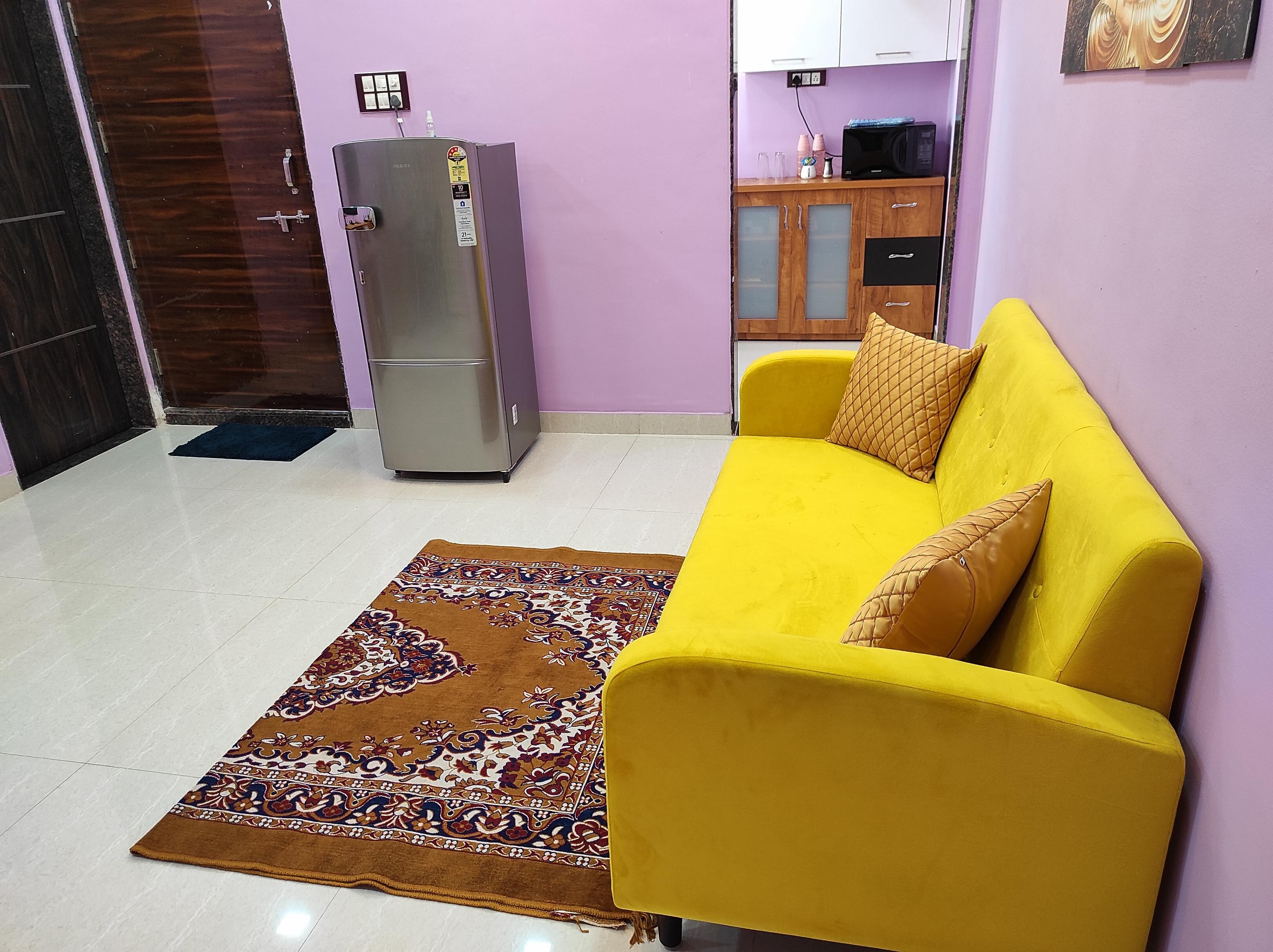 1BHK Service Apartment Hill View 301 - Tap to explore photos