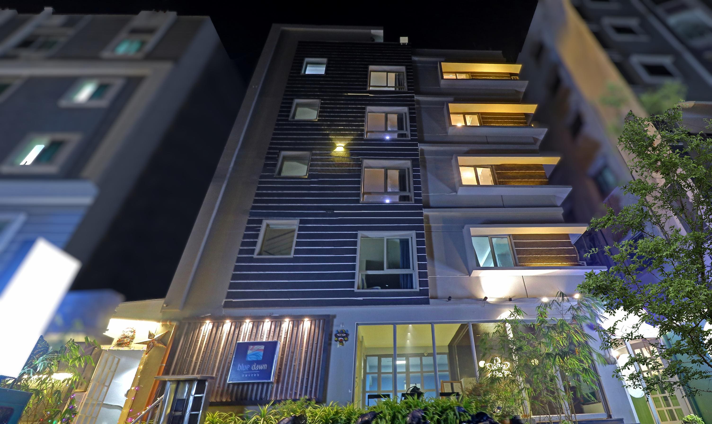 TREEBO TREND BLUE DAWN HOTELS GACHIBOWLI Hyderabad Hotel BOOK ₹1