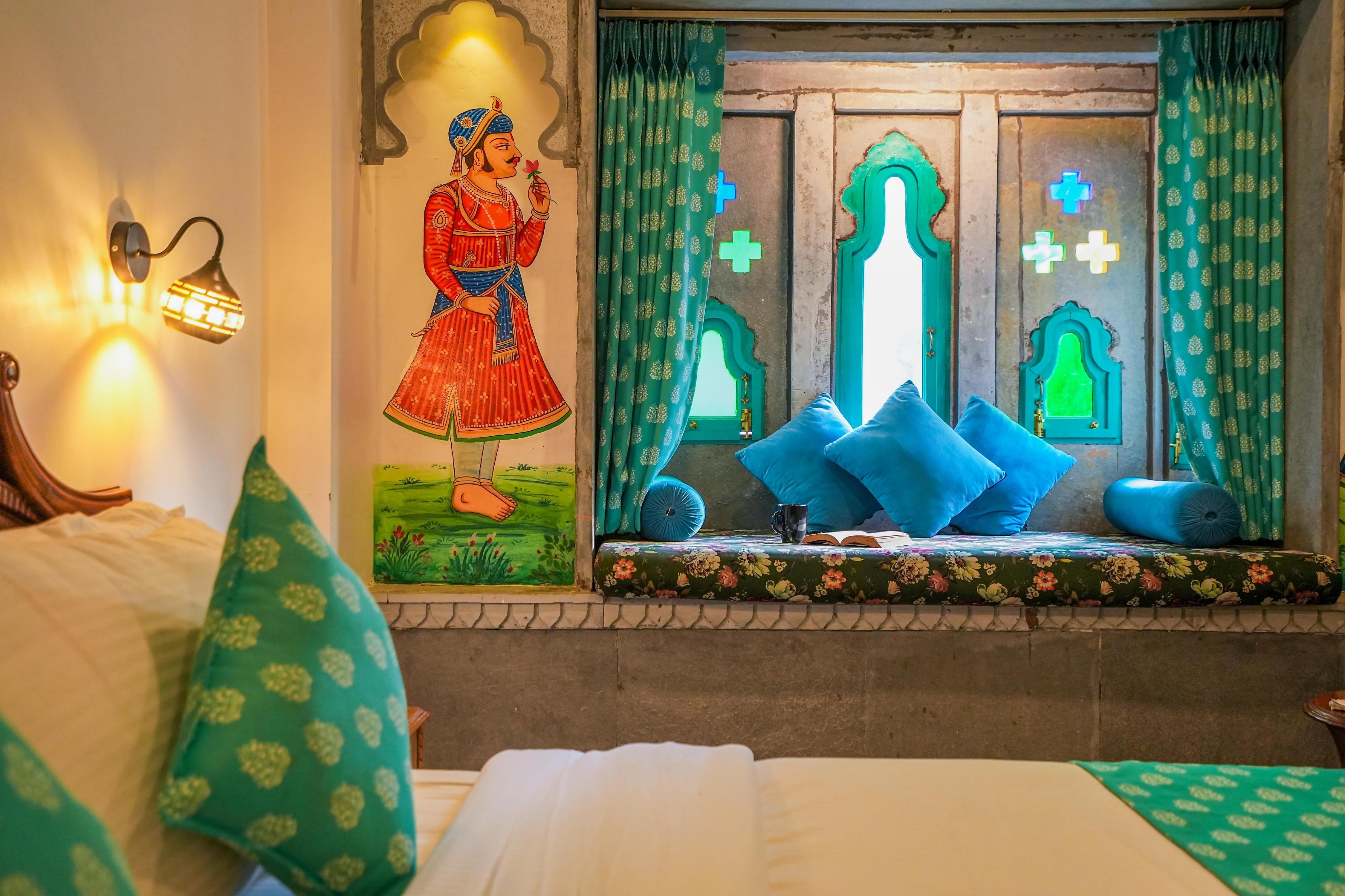 Aaj Haveli - A Lake facing Boutique Hotel - Tap to explore photos