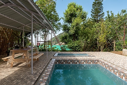 Lake View 2bhk villa with shared pool | View- Topia by Roam Home