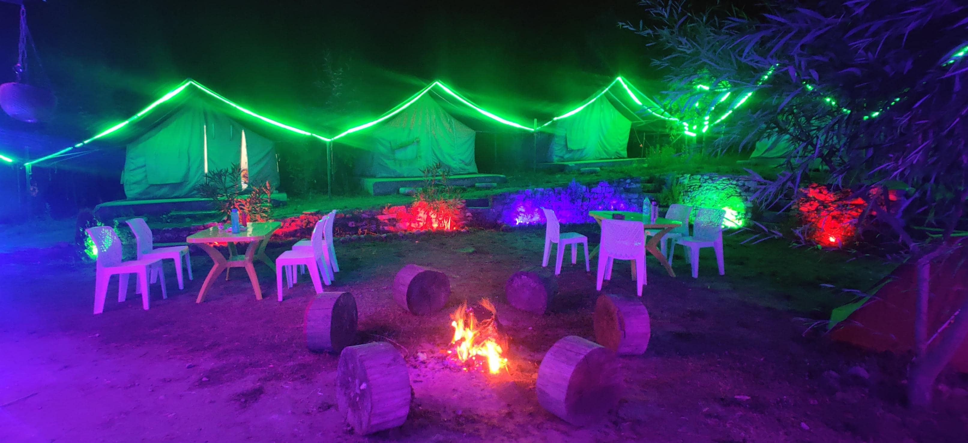 Parvati Peak Camps - Tap to explore photos