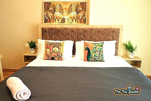 The Taj Studios - Luxury Stay in Gaur City Mall (1st time in Greate Noida West)