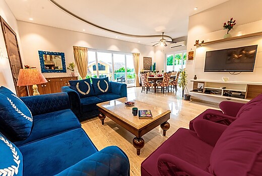 The Big Chill Villa | Private Pool & Caretaker | Baga