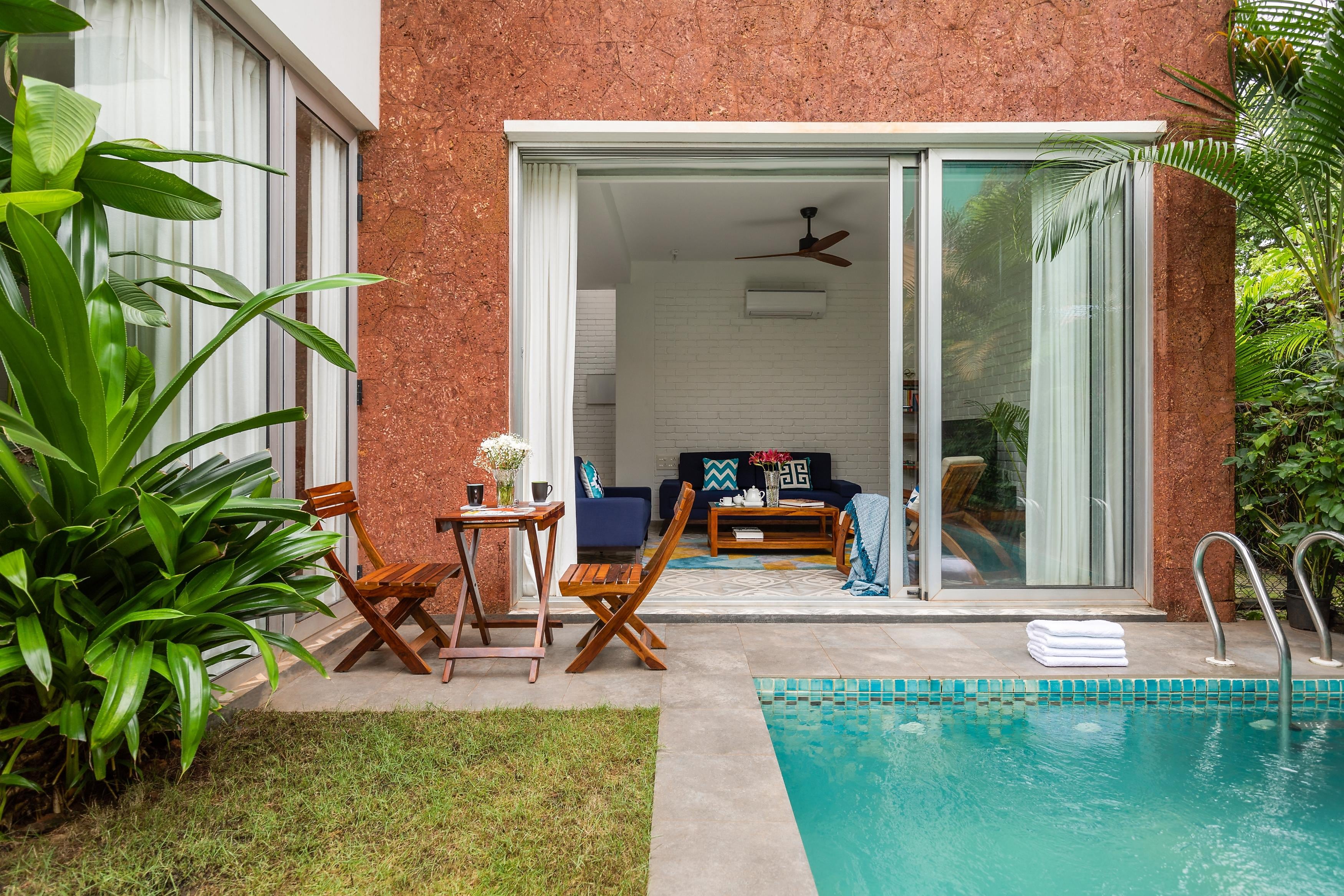La Risa - 2 BHK Private Pool Villa at Vagator by The Blue Kite (3) 𝗕𝗢𝗢𝗞 ...