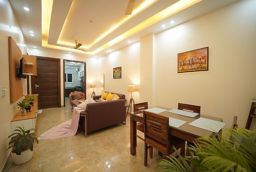 Lime Tree Palatial | Entire 2BHK Apartments @GolfCourse