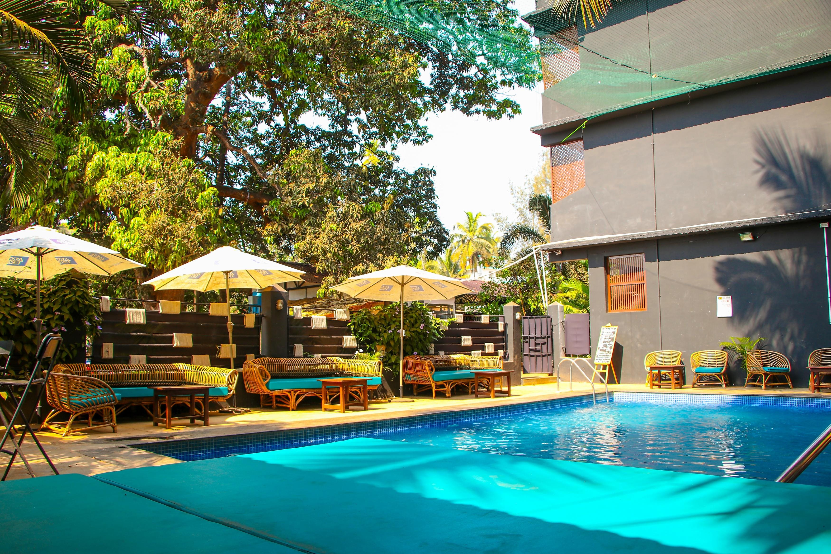 Pappi Chulo Hostel near Morjim Beach - Tap to explore photos