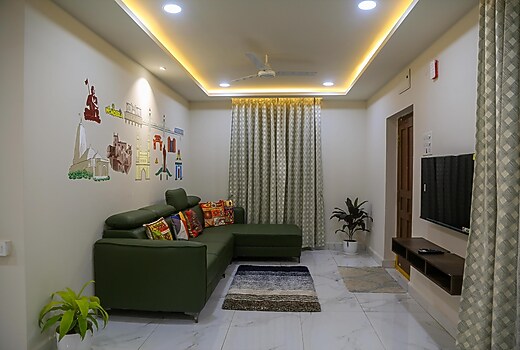 Deccan staycations Delightful 3 Bed holiday home with AC
