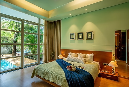 ELIVAAS 4 BHK Villa with Pvt Pool & Gazebo | Dahlia