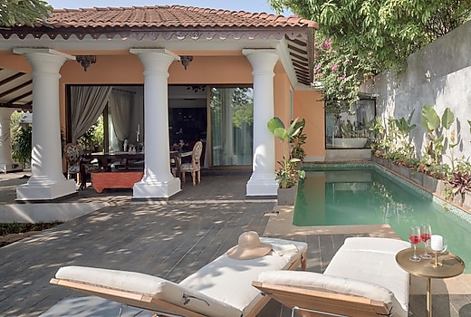 tisyastays | Villa Lirio 2BHK Lux with Private Pool & Bathtub