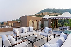 SaffronStays Moringa Valley Oak Villa, Udaipur