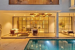 Spectacular Spaces 5BHK field view Pvt Pool villa with Lift, Bathtub & Speaker|Anjuna vagator D, Goa