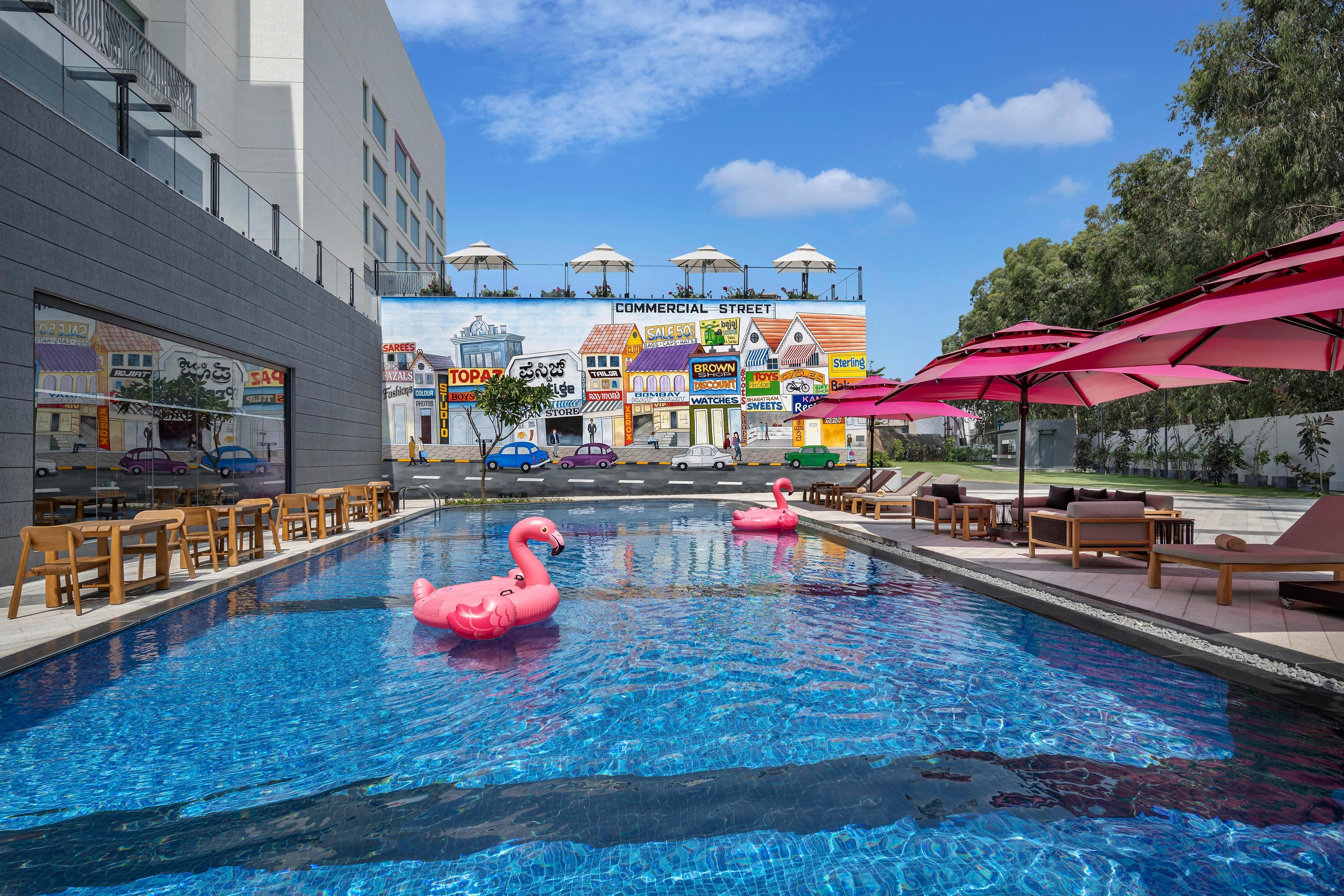 Moxy Bengaluru Airport Prestige Tech Cloud By Marriott - Tap to explore photos