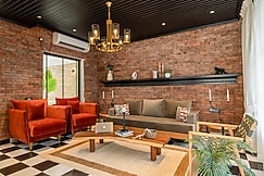 Staymaster Abira - 3 BR Huge Pool Nr Anjuna Beach, Goa