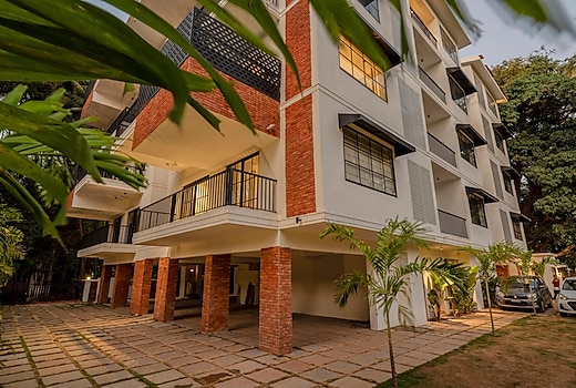 Staymaster Boho 1BHK near Calangute / Pvt Pool