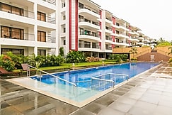 Scenic studio apartment at Baga, Goa