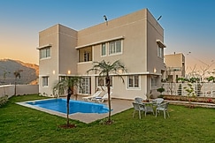 ELIVAAS Luxe 3 BHK with Swimming Pool | Shourya Eden, Udaipur