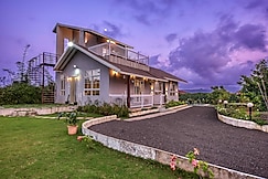 Blossom Farmstay by The Rentalgram | 3BHK Private Pool Villa with 360 Mountain View | Pet-friendly, Trimbak