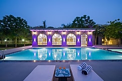 ELIVAAS 6 BHK Farmhouse with Pvt Pool & Garden | Enchantia, Sohna