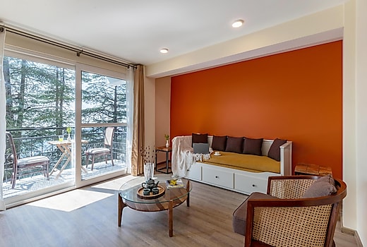 Alaya Stays 1 BHK with Balcony & Breathtaking View | Baljees Melville Divine