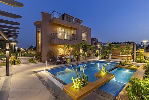 ELIVAAS 3 BHK with Pvt Pool & Garden | Snehzy