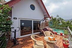 Alaya Stays Stunning 4BHK with Mountain View | Amara Dawn, Bhimtal