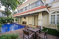 tisyastays | Villa Aradhana 4BHK Lux with Private Pool, Close to beach, Goa