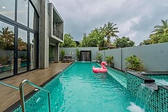 Lindsay Manor | VaNa | 4BHK | Private Pool | 1KM Beach, Goa