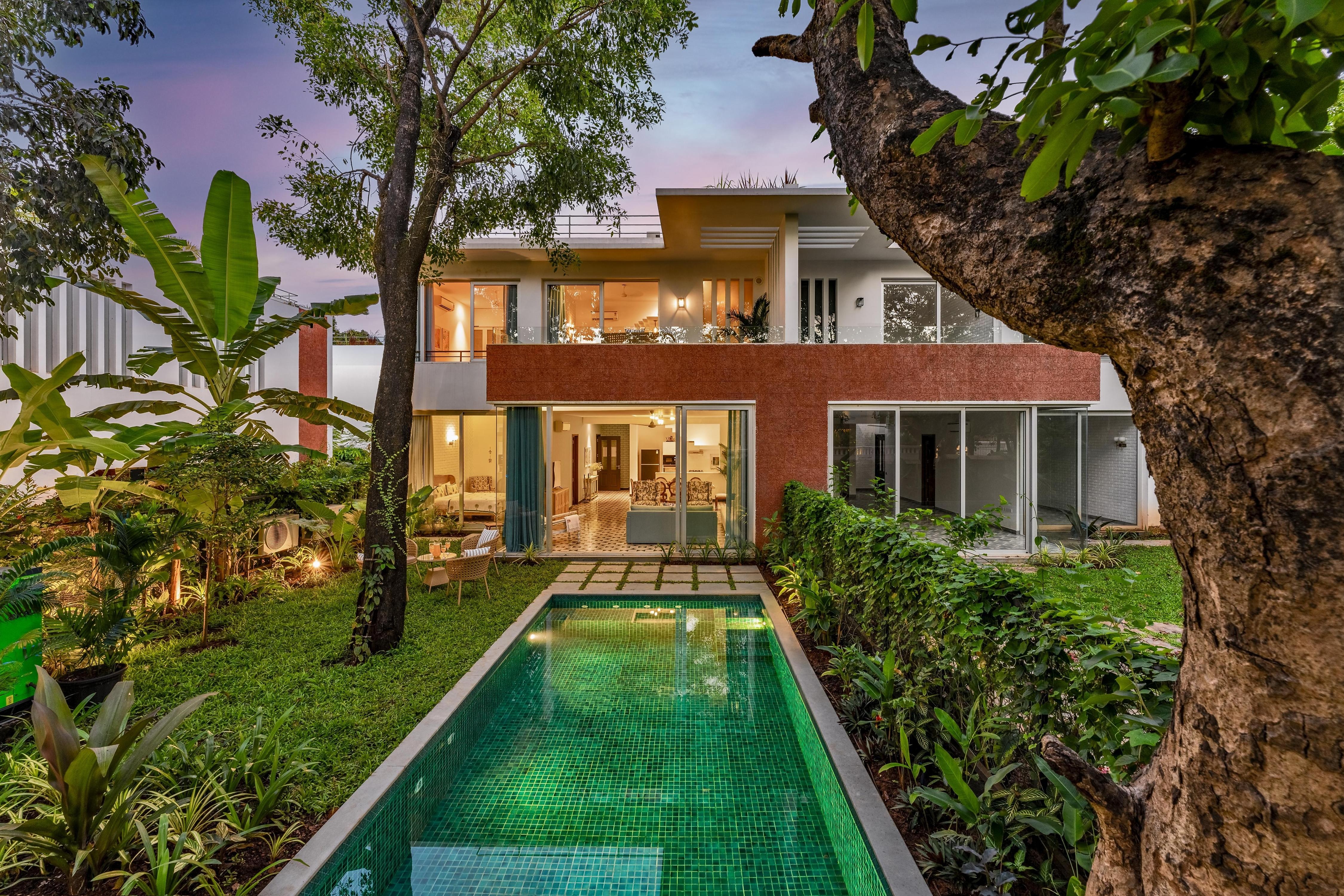 La Dora 3 BHK Private Pool Villa at Vagator by The Blue Kite 12 𝗕𝗢𝗢𝗞 ...