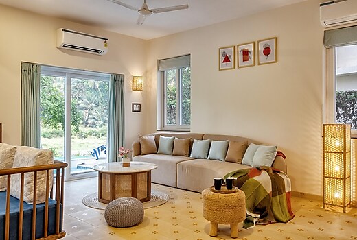 INA - The Paddy Life - 4BHK Private Pool Villa Siolim By Vio Stays, Goa