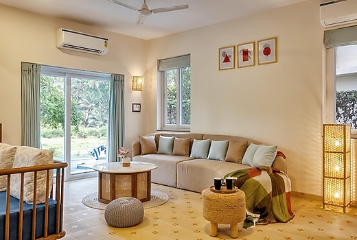 INA - The Paddy Life - 4BHK Private Pool Villa Siolim By Vio Stays, Goa