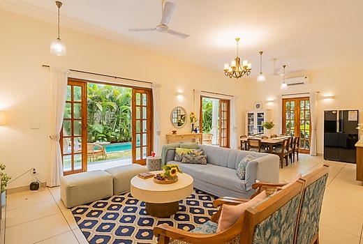 Luxe 2 BHK Villa with Private Pool near Baga