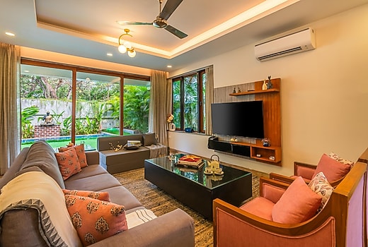2 BHK retreat with private pool in Goa