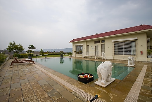 2 BHK villa with pvt pool & Gazebo